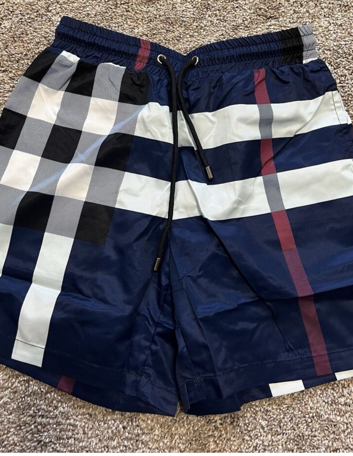 "LOGO BEERY" SWIM SHORTS