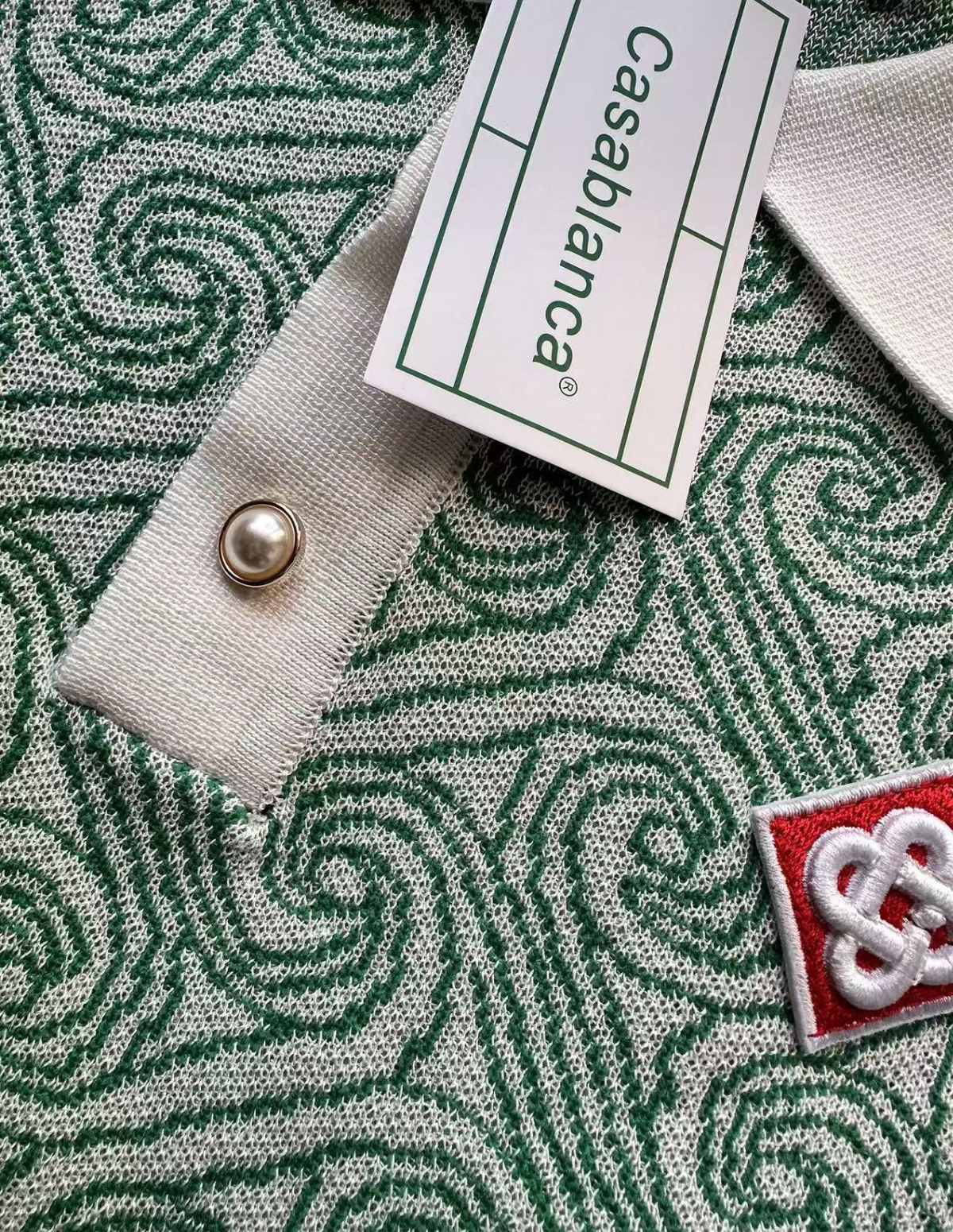 "BLANCA GREEN" POLO SHIRT